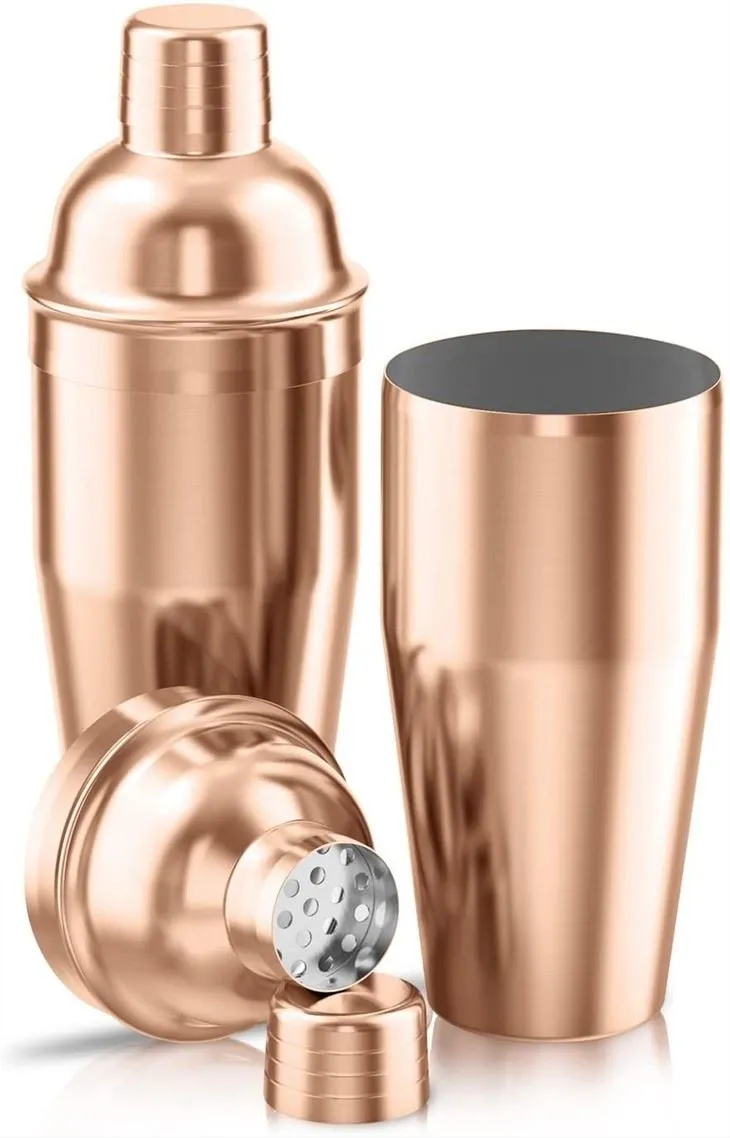 Copper Cocktail Shaker 750ml