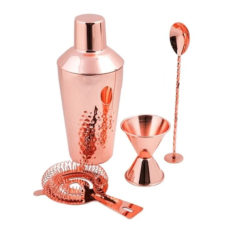 Copper Bartender Cocktail Maker Kit