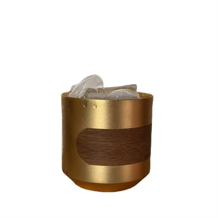 Kreativ flerfärgad aluminiumkopp