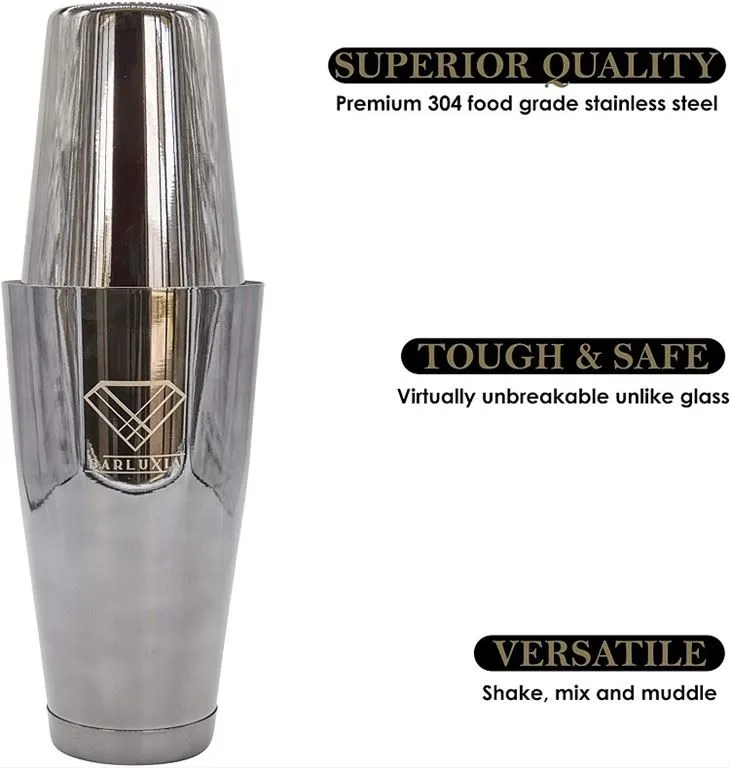 Graverad Boston Shaker