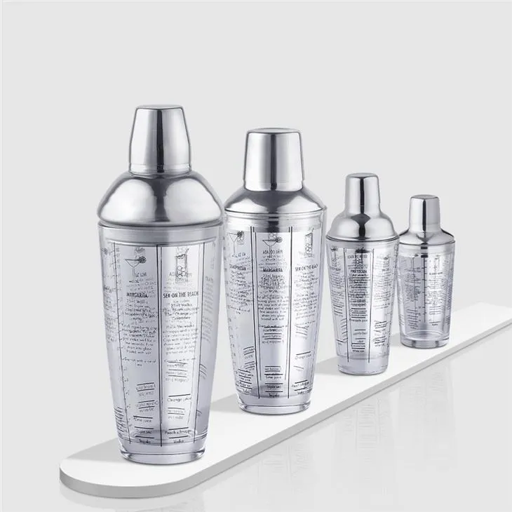 Glas Och Metall Cocktail Shaker