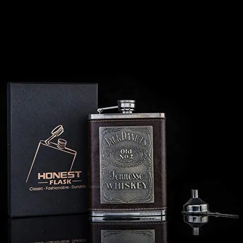 Jack Daniels 8oz läckofynd bärbar höftkolv