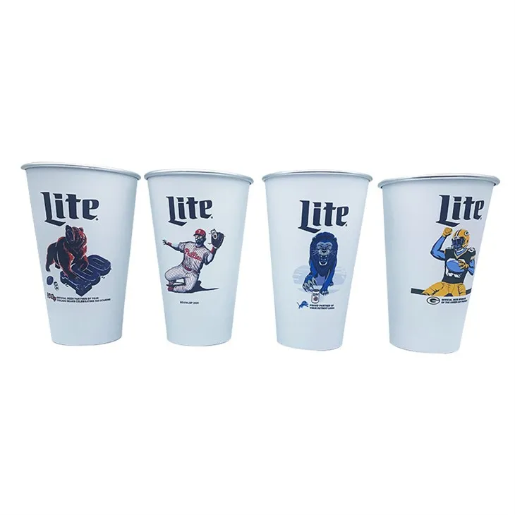 Lite öl värmeöverföring aluminium kopp