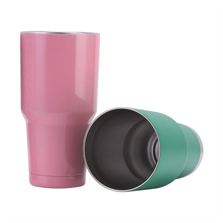 pink Premium Stainless Steel Drinking Mug pink Premium Stainless Steel Drinking Mug