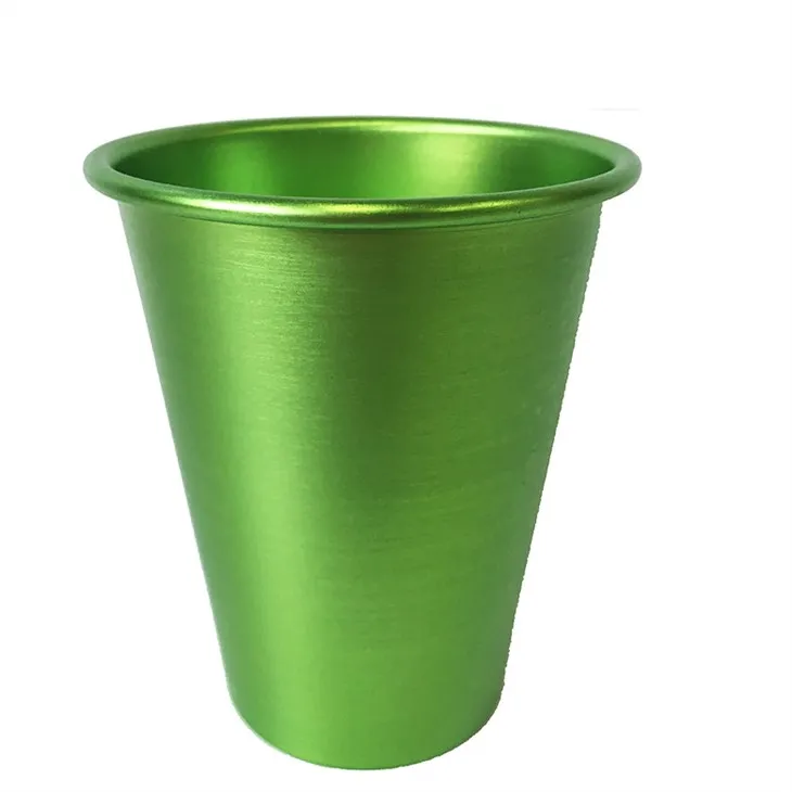 Återanvändbara aluminiumkoppar