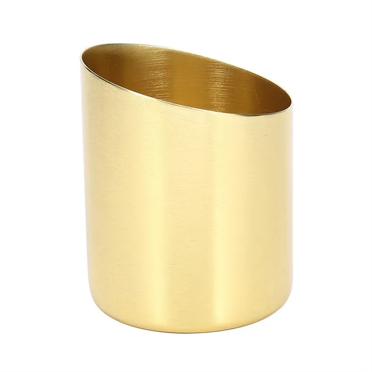 Snedställd vaxkopp i aluminium