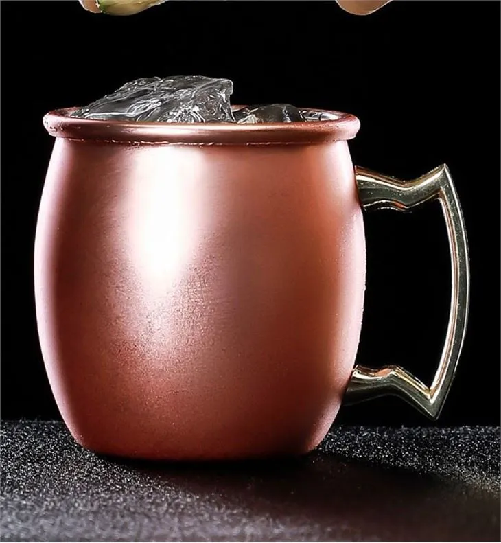 Olika Moskva Copper Cups mugg presentuppsättning