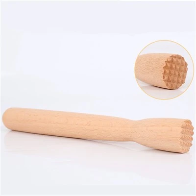 24 cm Bekväm hantering Wood Muddler